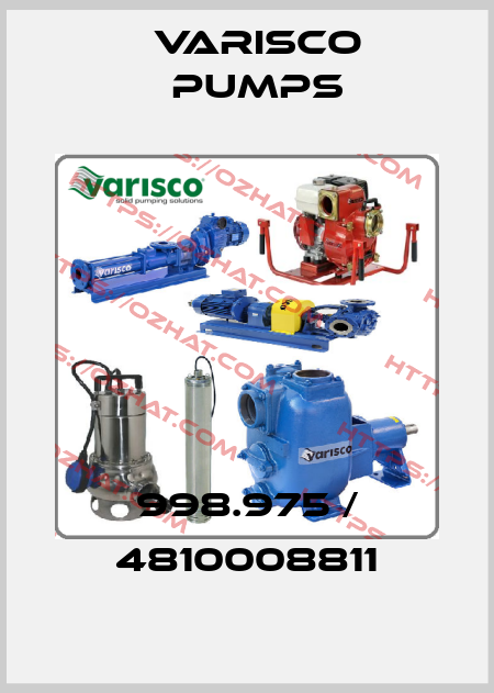 998.975 / 4810008811 Varisco pumps