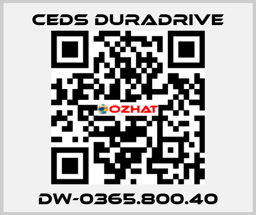 DW-0365.800.40 Ceds Duradrive