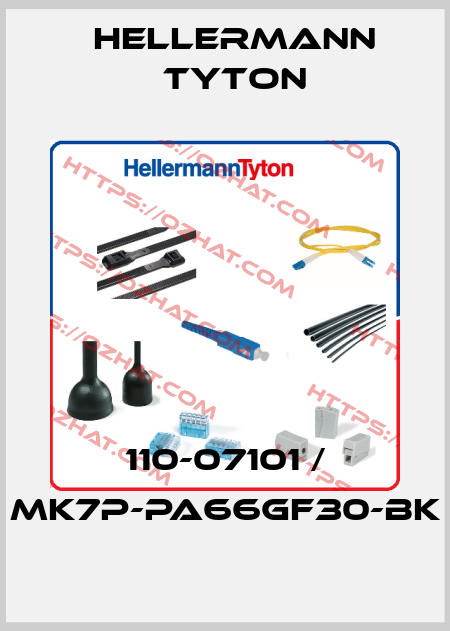 110-07101 / MK7P-PA66GF30-BK Hellermann Tyton