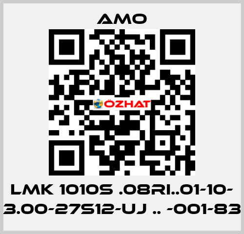 LMK 1010S .08RI..01-10- 3.00-27S12-UJ .. -001-83 Amo