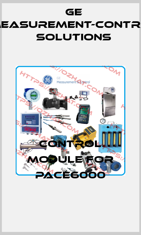 control module for Pace6000 GE Measurement-Control Solutions