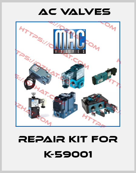 Repair kit for K-59001 МAC Valves