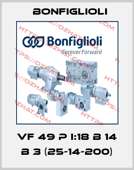VF 49 P I:18 B 14 B 3 (25-14-200) Bonfiglioli