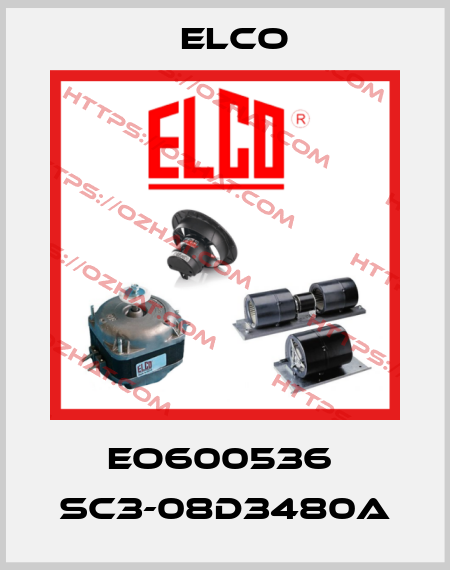EO600536  SC3-08D3480A Elco