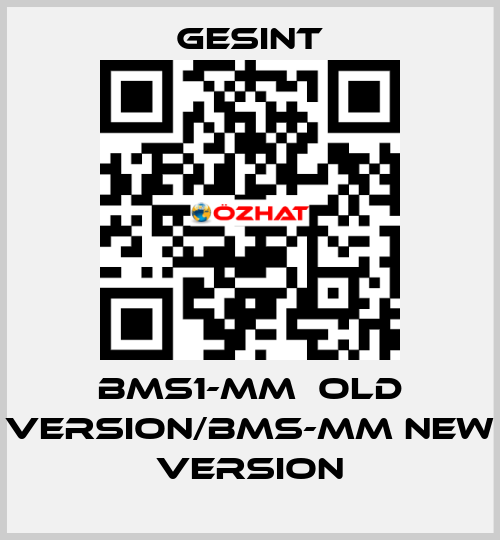 BMS1-MM  old version/BMS-MM new version Gesint