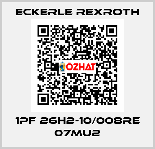 1PF 26H2-10/008RE 07MU2 Eckerle Rexroth