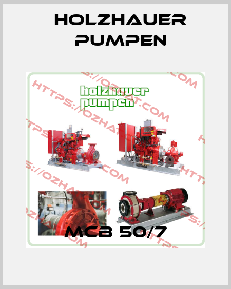 MCB 50/7 Holzhauer Pumpen