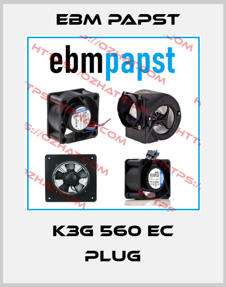 K3G 560 EC Plug EBM Papst