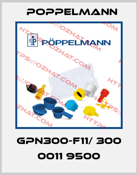 GPN300-F11/ 300 0011 9500 Poppelmann