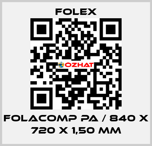 Folacomp PA / 840 x 720 x 1,50 mm Folex
