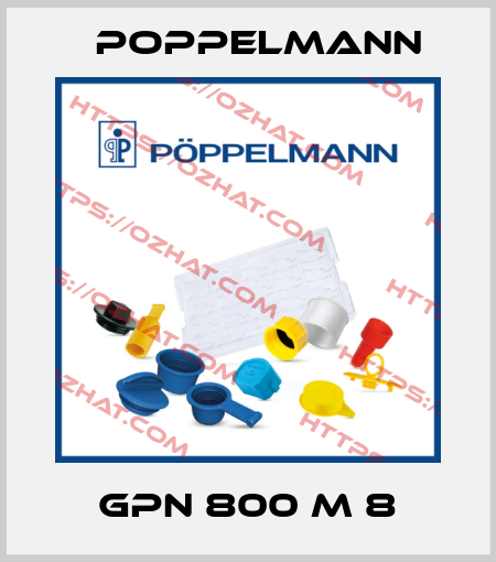 GPN 800 M 8 Poppelmann