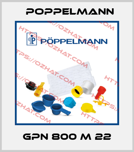 GPN 800 M 22 Poppelmann