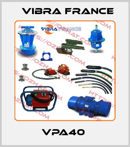 VPA40  Vibra France