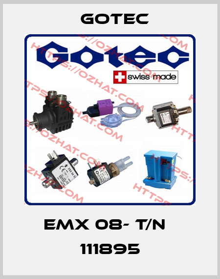 EMX 08- T/N   111895 Gotec