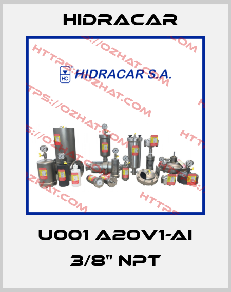 U001 A20V1-AI 3/8" NPT Hidracar