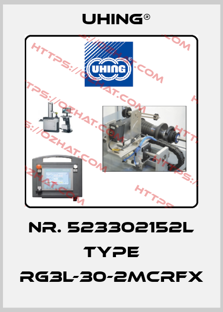 Nr. 523302152L Type RG3L-30-2MCRFX Uhing®