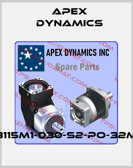 AB115M1-030-S2-PO-32mm Apex Dynamics