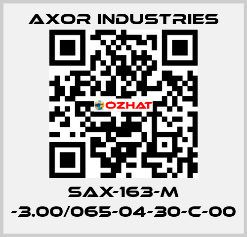 SAX-163-M -3.00/065-04-30-C-00 Axor Industries
