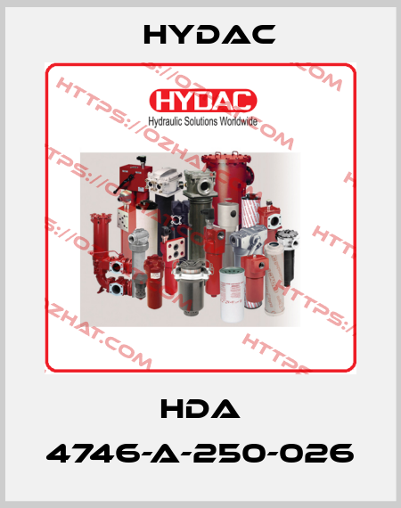 HDA 4746-A-250-026 Hydac
