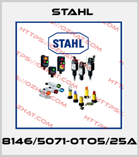 8146/5071-0TO5/25A Stahl