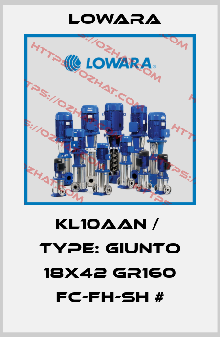 KL10AAN /  Type: GIUNTO 18X42 GR160 FC-FH-SH # Lowara