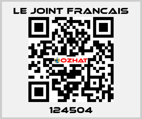 124504 LE JOINT FRANCAIS
