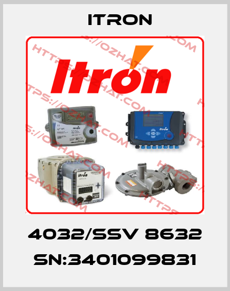 4032/SSV 8632 SN:3401099831 Itron