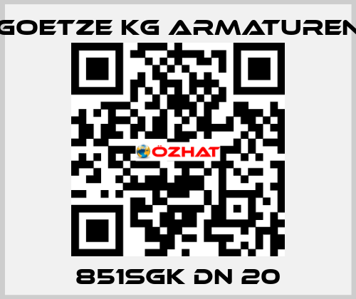 851sGK DN 20 Goetze KG Armaturen
