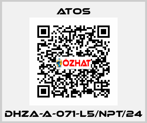 DHZA-A-071-L5/NPT/24 Atos