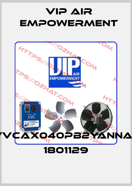 VVCAX040PB2YANNA7 1801129 VIP AIR EMPOWERMENT