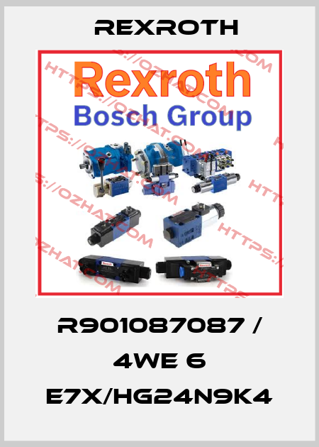 R901087087 / 4WE 6 E7X/HG24N9K4 Rexroth