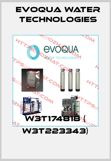 W3T174818 ( W3T223343) Evoqua Water Technologies