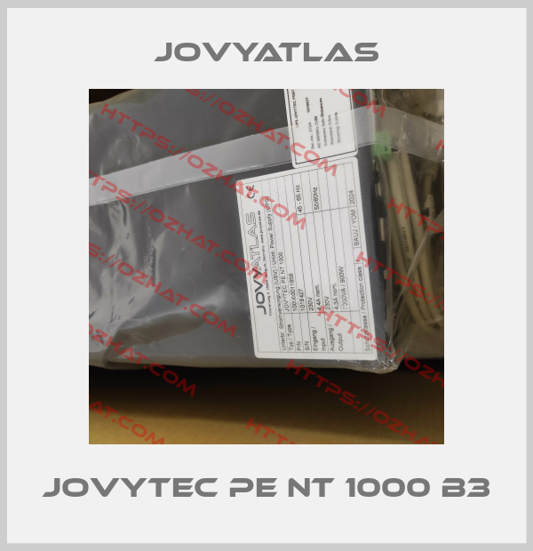 JOVYTEC PE NT 1000 B3 JOVYATLAS