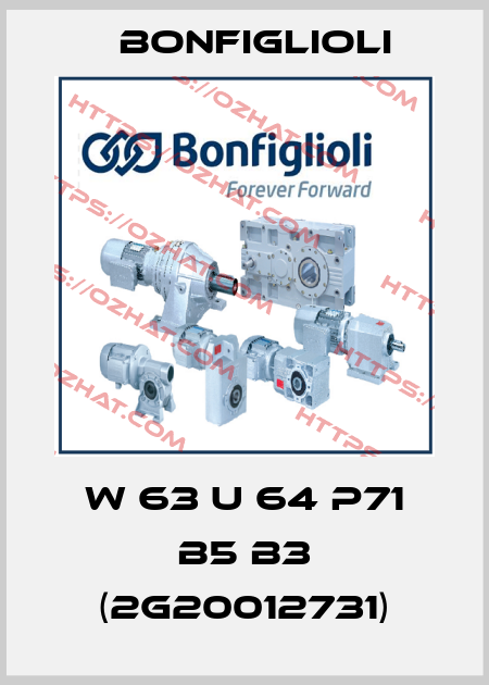 W 63 U 64 P71 B5 B3 (2G20012731) Bonfiglioli