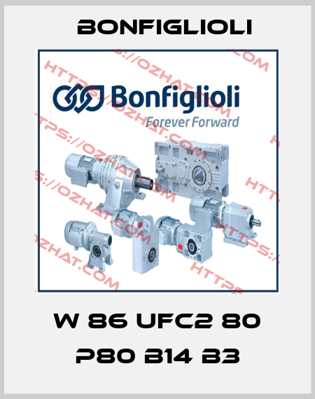 W 86 UFC2 80 P80 B14 B3 Bonfiglioli