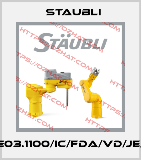 RBE03.1100/IC/FDA/VD/JE/OD Staubli
