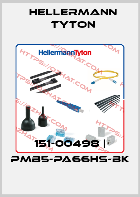 151-00498 | PMB5-PA66HS-BK Hellermann Tyton