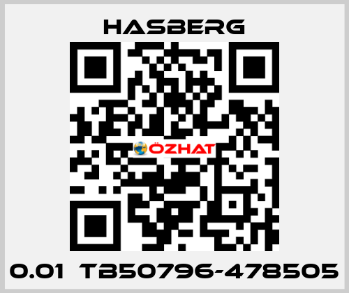 0.01	TB50796-478505 Hasberg