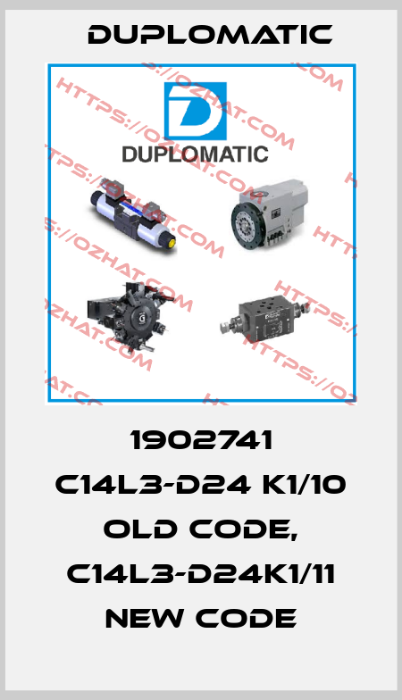 1902741 C14L3-D24 K1/10 old code, C14L3-D24K1/11 new code Duplomatic