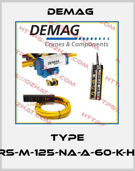 Type DRS-M-125-NA-A-60-K-H-X Demag