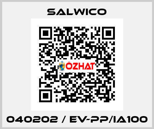 040202 / EV-PP/IA100 Salwico