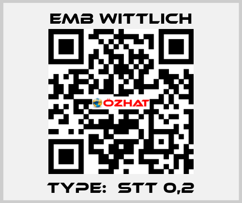 Type:  STT 0,2 EMB Wittlich