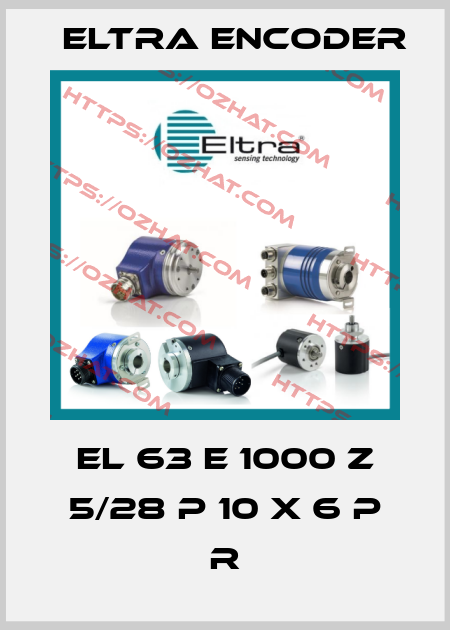 EL 63 E 1000 Z 5/28 P 10 X 6 P R Eltra Encoder