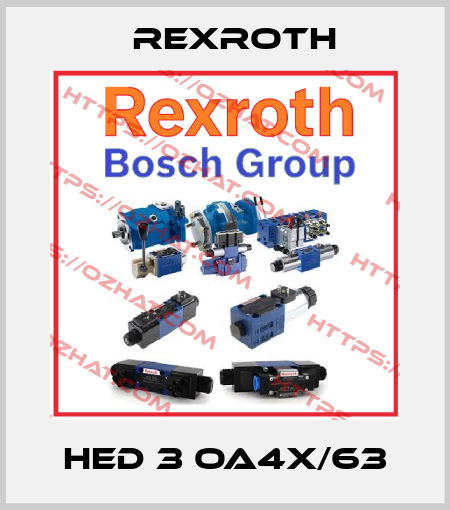 HED 3 OA4X/63 Rexroth