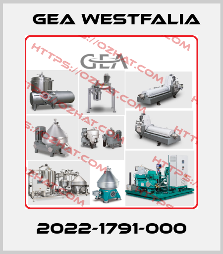 2022-1791-000 Gea Westfalia