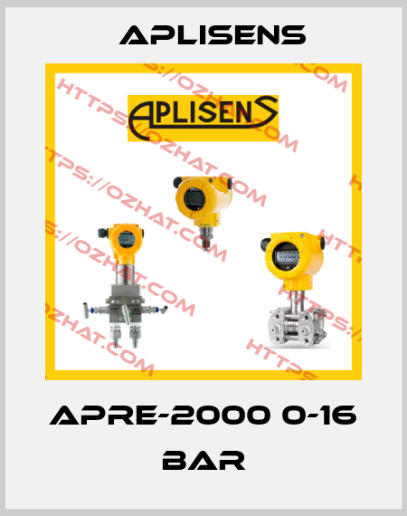 APRE-2000 0-16 Bar Aplisens