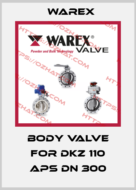 body valve for DKZ 110 APS DN 300 Warex
