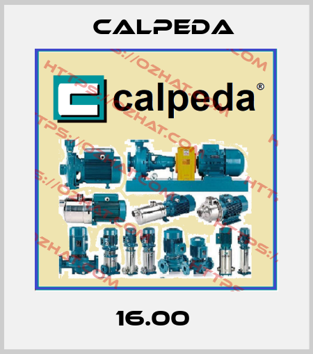 16.00  Calpeda