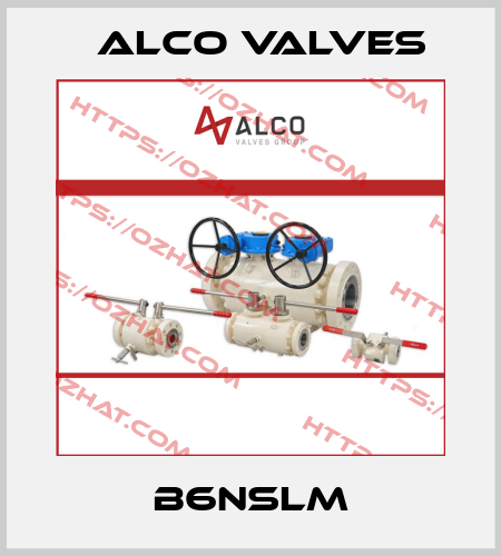 B6NSLM Alco Valves