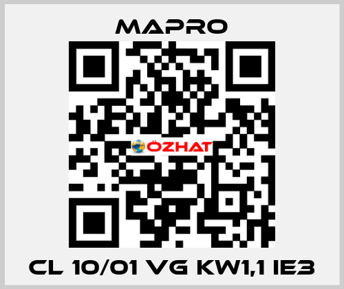 CL 10/01 VG kW1,1 IE3 Mapro